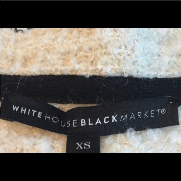 WHBM Faux Pearl-Detail Sweater Jacket | Sz XS - Picture 6 of 7